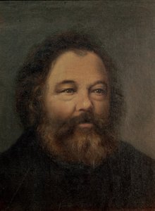 Mihail Aleksandrovitš Bakuninin (1814-1876) muotokuva n. 1865