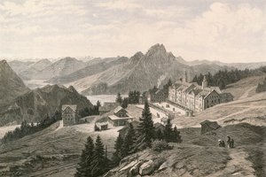 Rigi-Kaltbad, katsomassa Pilatus-vuorelle päin tekijältä Swiss School