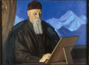 Taidemaalari Nicholas Roerichin muotokuva