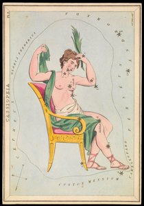 Kassiopeia, n.1825 (kortti, paperi, kudos )