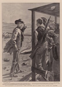 Toipilas Mafekingissa, Lord Edward Cecilin ensimmäinen kävelymatka sairautensa jälkeen