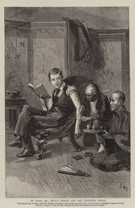 Japanissa 1881, prinssi George ja tatuointitaiteilija tekijältä Sydney Prior Hall