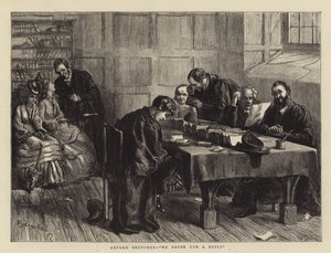 Oxford Sketches, Pysähdymme vastausta varten