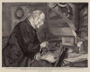 Valtiomies ja laivaston asiantuntija, Lord Brassey jahtillaan