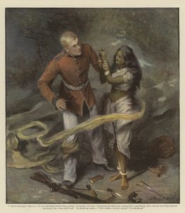 Luomisen naulsin huono otos (chromolitho) tekijältä Sydney Prior Hall