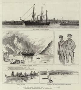 Walesin prinssin vierailu Norjassa tekijältä Sydney Prior Hall