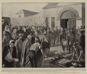 Ahvenanmaan taistelun uhrit, Boer Parisoneras saapuvat Pietermaritzburgin vankilaan