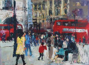 London People, 2024 (akryyli) tekijältä Sylvia Paul