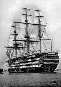 Harjoitusalus HMS St Vincent Portsmouthissa, Hampshiressa, 1896 tekijältä Symonds and Co
