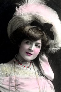 Cora Brown-Potter 1857-1936, yhdysvaltalainen näyttelijä, 1900-luvun alku. tekijältä TC Turner