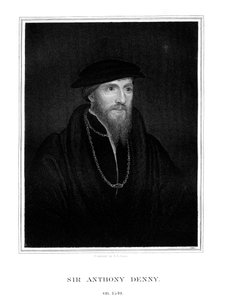 Sir Anthony Denny, Henry VIII:n hoviherra, 1827.