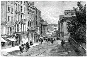 Grafton Street, Dublin, 1900. tekijältä T. Hart