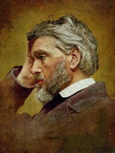 Thomas Carlylen (1795-1881) muotokuva 1866