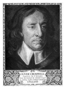 Oliver Cromwell 1599-1658, Englannin lordi Protector, 1899. tekijältä T. Johnson
