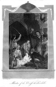 Prinsessa de Lamballen murha, 1816.