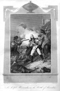 Sir Ralph Abercrombie 1734-1801 Aleksandrian taistelussa 1816.