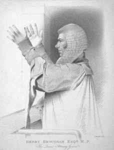 Henry Brougham Esq., M.P., The Queens Attorney General, c1820.