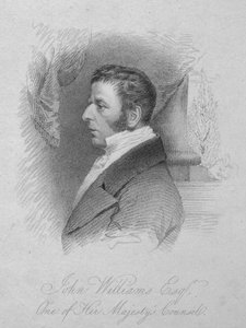 John Williams, Esq., Yksi hänen Majesteettinsa asianajajista, 1820.
