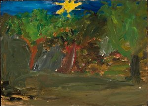 Sonne über dem Garten tekijältä Tadeusz Makowski