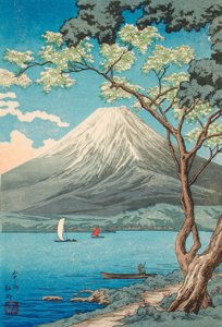 Fuji-vuori Yamanaka-See