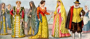 1600-luvun italialainen mekko tekijältä Tancredi Scarpelli