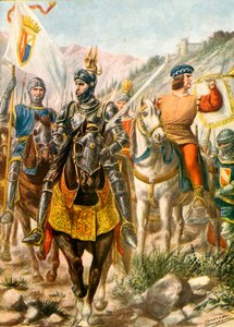 Lombardian sotilaat 1300- ja 1400-luvuilla tekijältä Tancredi Scarpelli