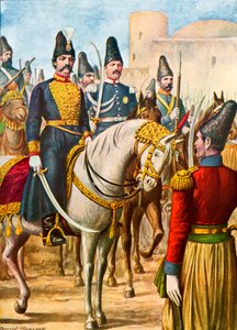 Nasradin-Shah, Persian kuningas tekijältä Tancredi Scarpelli