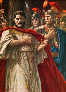 Keisari Caracalla, jonka Julius Martialis tappaa tekijältä Tancredi Scarpelli