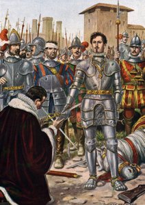 Italian sota (1521-1526): Pavian taistelu (24. helmikuuta 1525) tekijältä Tancredi Scarpelli