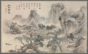 Näkymät Xiao- ja Xiang-joille, 1788. tekijältä Tani Bunch