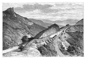 Bhor Ghat, lähellä Khandalaa, Intia, 1895. tekijältä Taylor