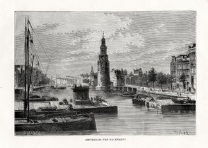Kalkmarkt, Amsterdam, Hollanti, 1879 tekijältä Taylor