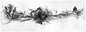 Bear Growl, 2014 (kollaasi kankaalle) tekijältä Teis Albers
