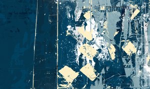 Quilty, 2014 (kollaasi kankaalle) tekijältä Teis Albers