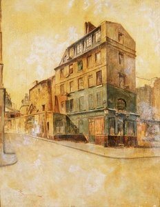 Montmartre tekijältä Telemaco Signorini