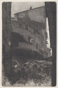 Santa Maria della Tromba tekijältä Telemaco Signorini