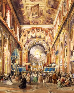 Napolin St. Paolo Maggioren kirkon sisätilat