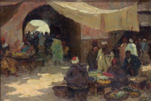 "Itäinen basaarikohtaus", 1880-1936