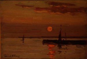 Auringonlasku, Concarneau, Bretagne tekijältä Terrick Williams