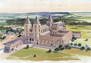 Gisborough Priory, Redcar ja Cleveland, 1400-luvun alkuvuosi 1995-2005. tekijältä Terry Ball