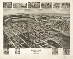 Mount Union, Huntingdon Co. tekijältä Thaddeus Mortimer Fowler