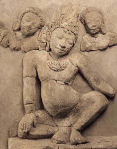 Helpotus, Chedi Chula Pathom, Dwaravati School (Stucco) tekijältä Thai School