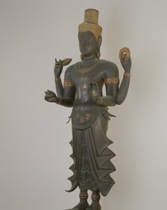 Vishnun patsas (pronssi) tekijältä Thai School