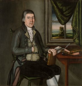Tohtori Hiskiah Beardsley (1748 tekijältä The Beardsley Limner
