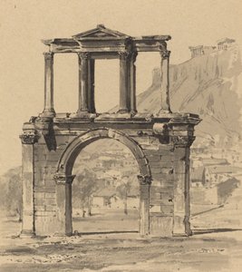 Hadrianuksen kaari, 1890.