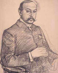 Francis Vielé-Griffinin muotokuva tekijältä Théo van Rysselberghe