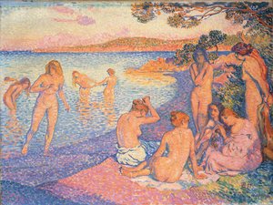 Auringonlasku; Palava tunti, 1897