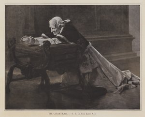 Paavi Leo XIII (litho) tekijältä Theobald (after) Chartran