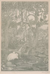 Bosidylle (Woodland Idyll) tekijältä Theodoor van Hoijtema
