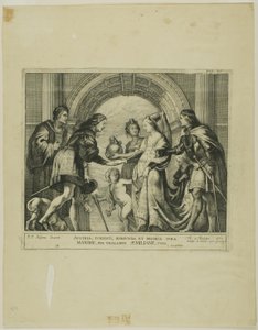 Itävallan Maximilianin ja Burgundin Marian avioliitto tekijältä Theodoor van Thulden